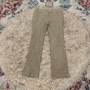 Lafayette 148 crinkled linen flare pants size 8